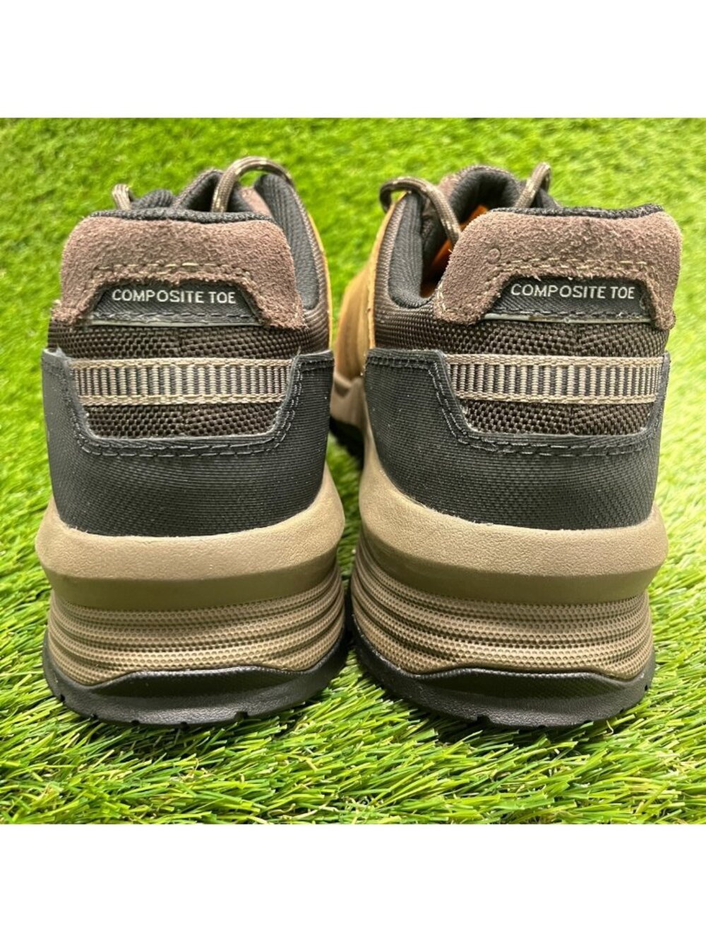 Caterpillar Streamline 2.0 Mens Size 11E Brown Composite Toe Safety Work Shoes